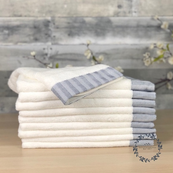 Fieldcrest Luxury Woven Hand Towels 10pc Bundle - Picture 4 of 6
